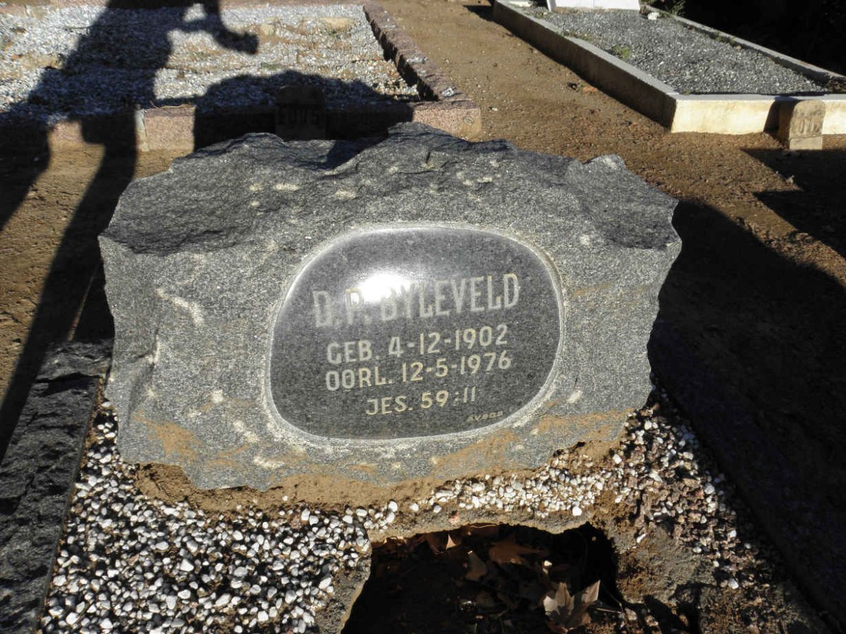 BYLEVELD D.P. 1902-1976