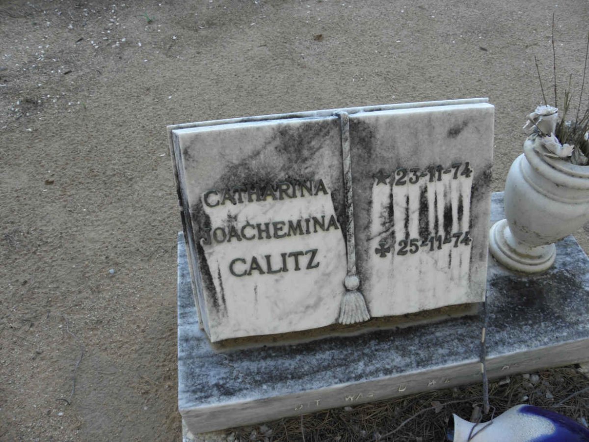 CALITZ Catharina Joachemina 1974-1974