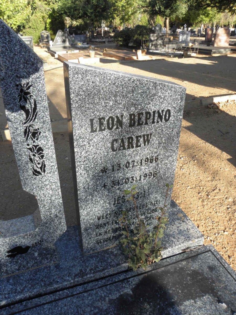 CAREW Leon Bepino 1966-1996