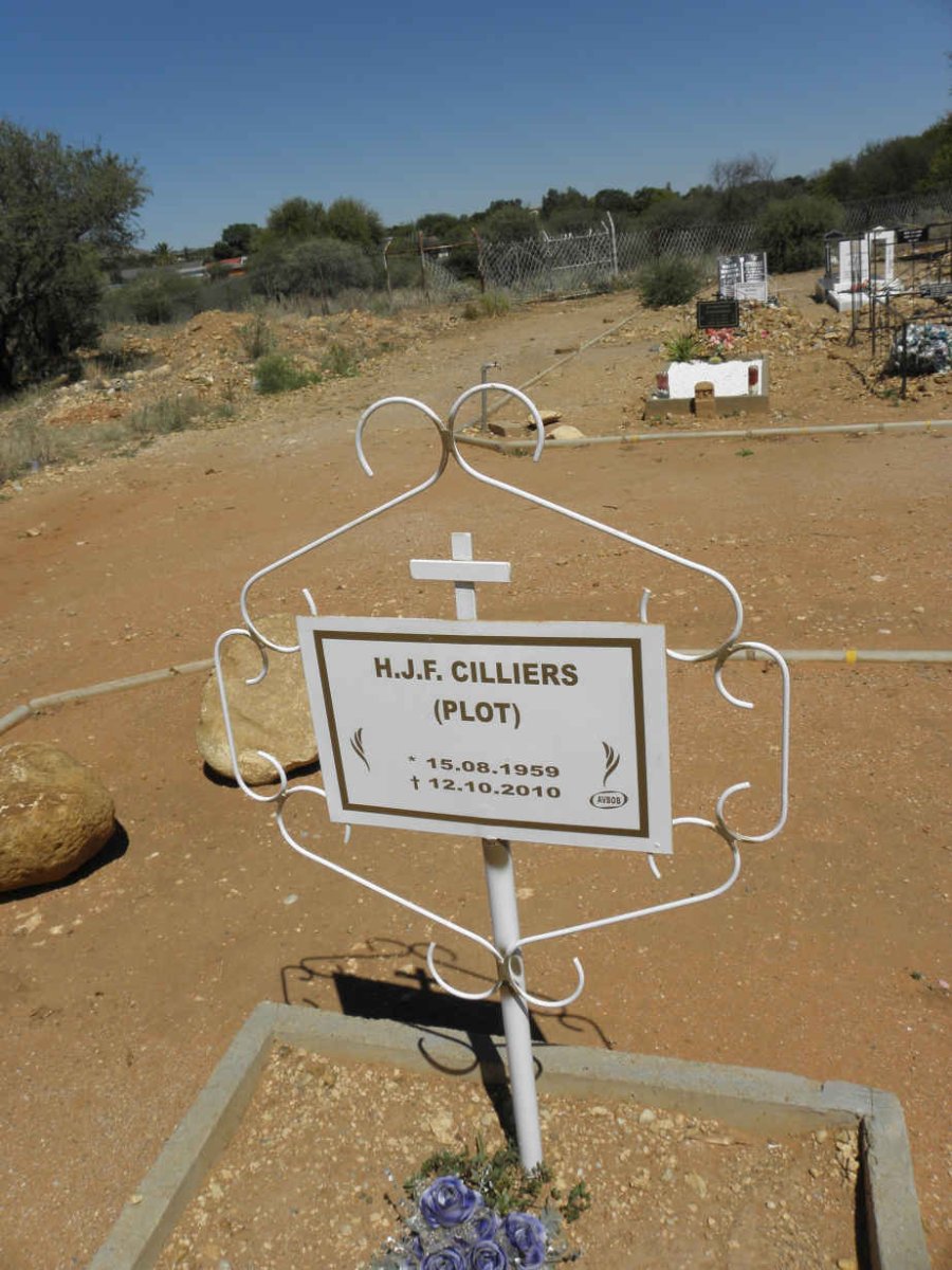 CILLIERS H.J.F. 1959-2010