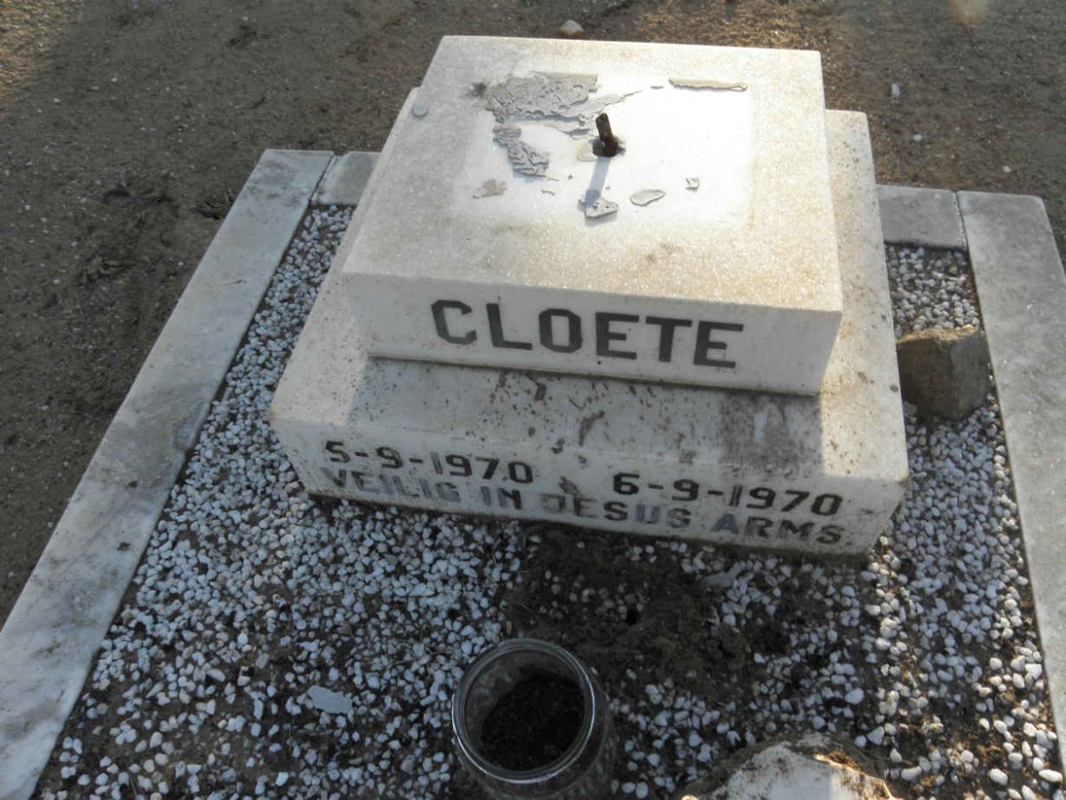 CLOETE 1970-1970