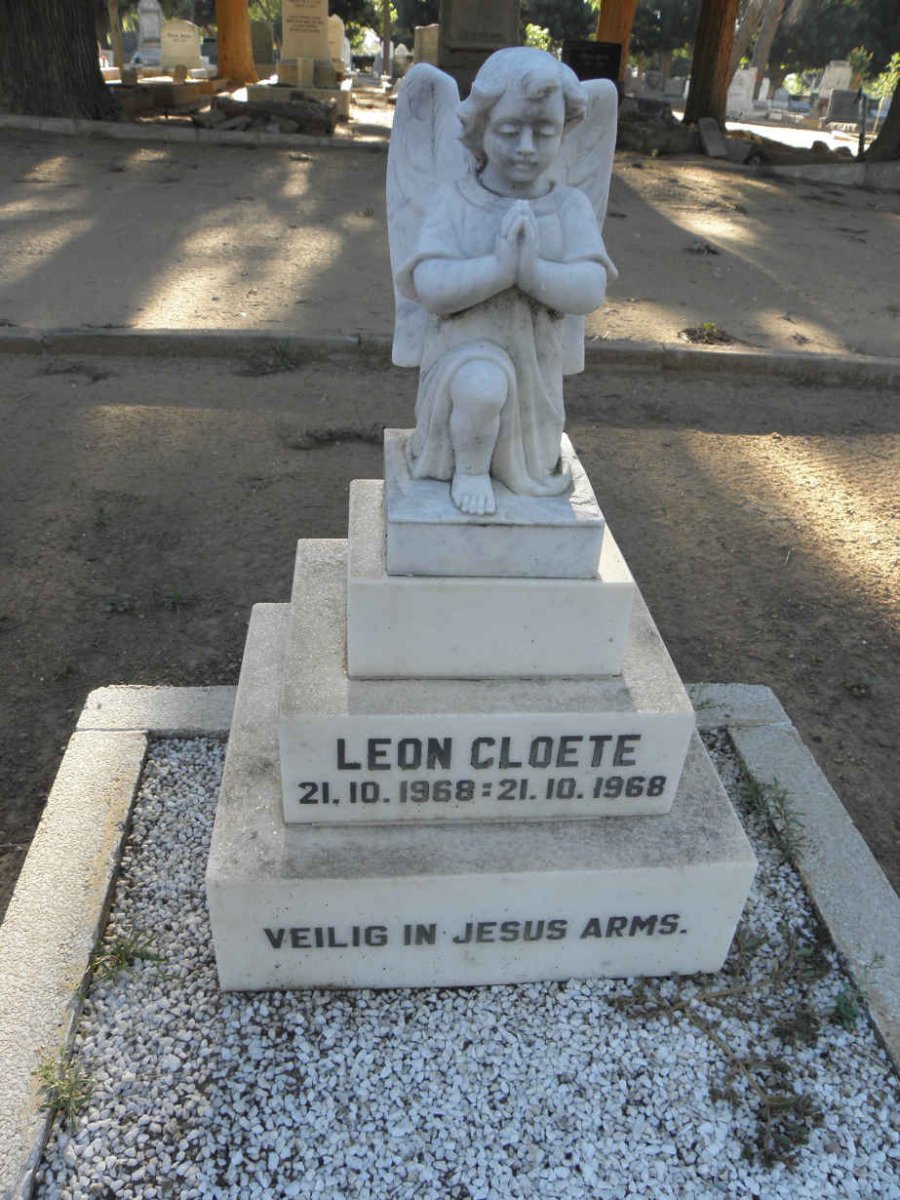 CLOETE Leon 1968-1968