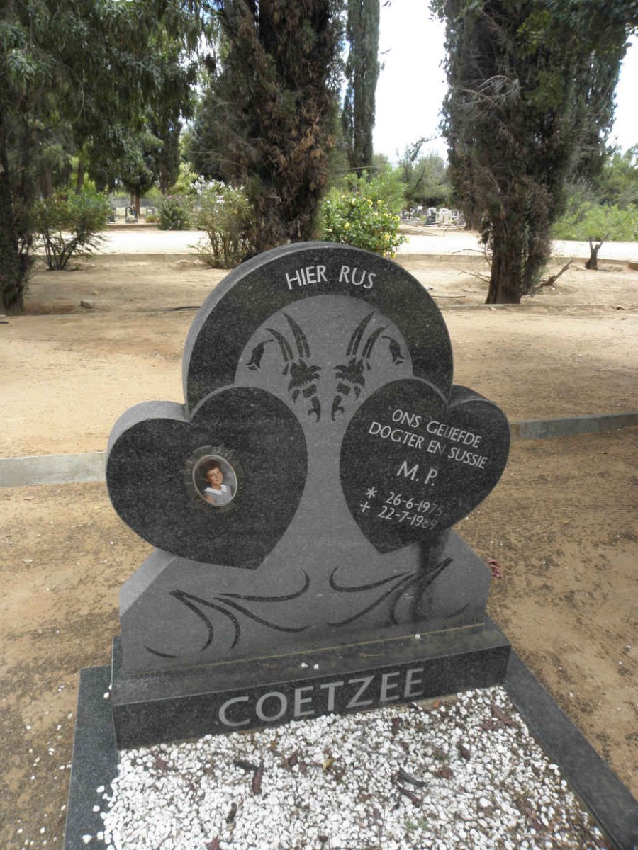COETZEE M.P. 1975-1989