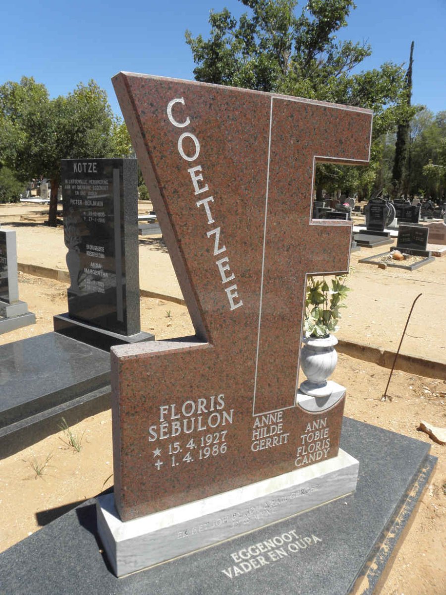 COETZEE Floris Sébulon 1927-1986