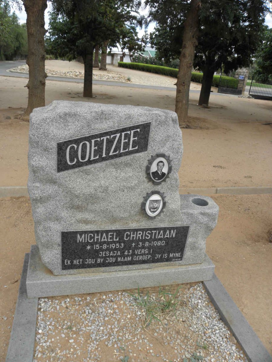 COETZEE Michael Christiaan 1953-1980