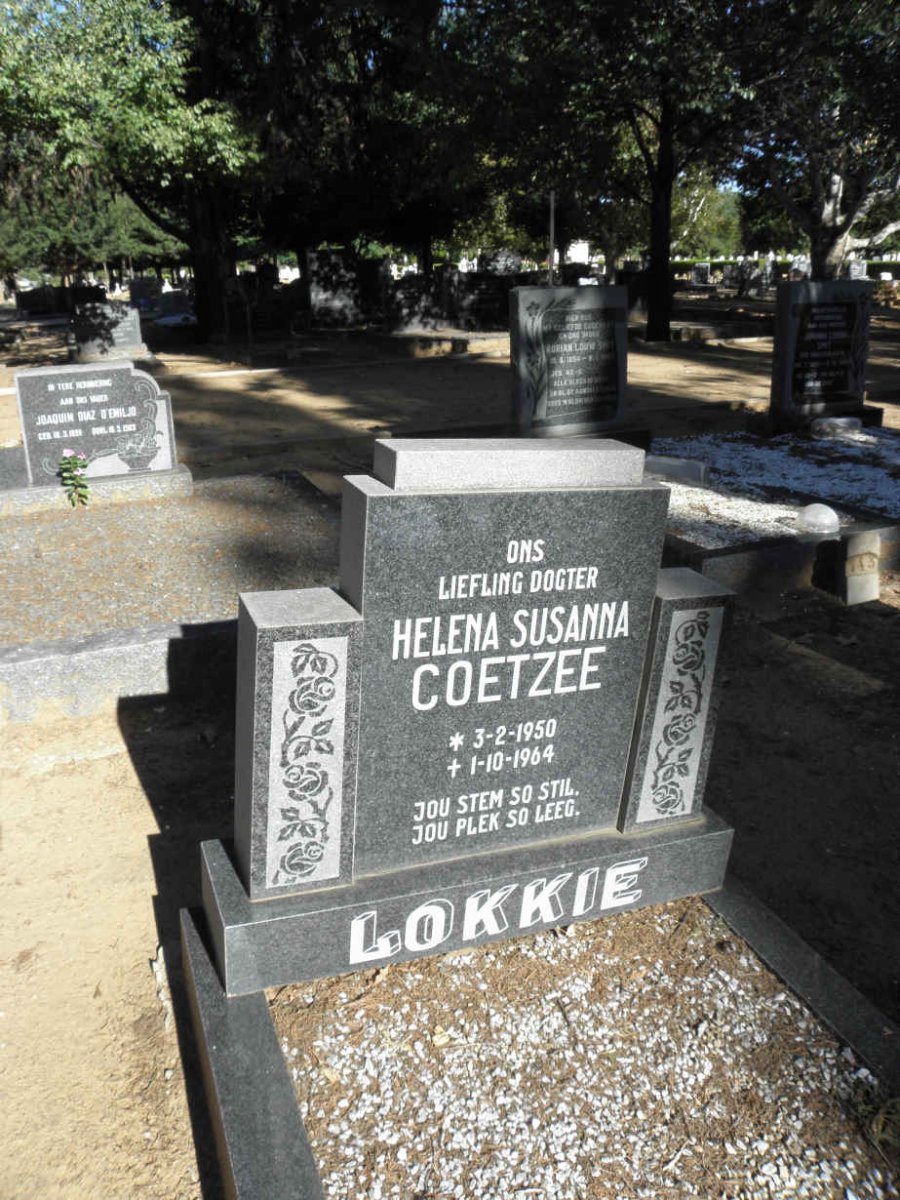 COETZEE Helena Susanna 1950-1964