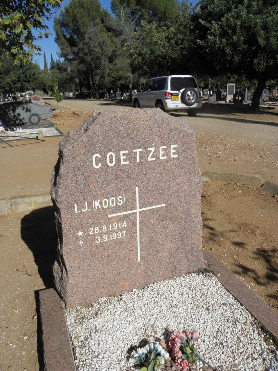 COETZEE I.J. 1914-1997