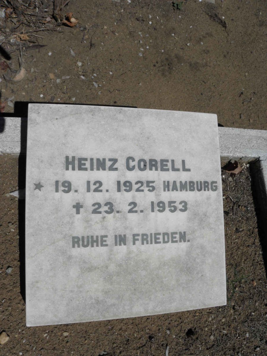 CORELL Heinz 1925-1953