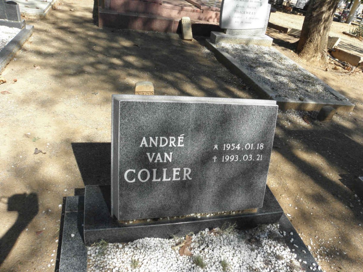 COLLER André, van 1954-1993