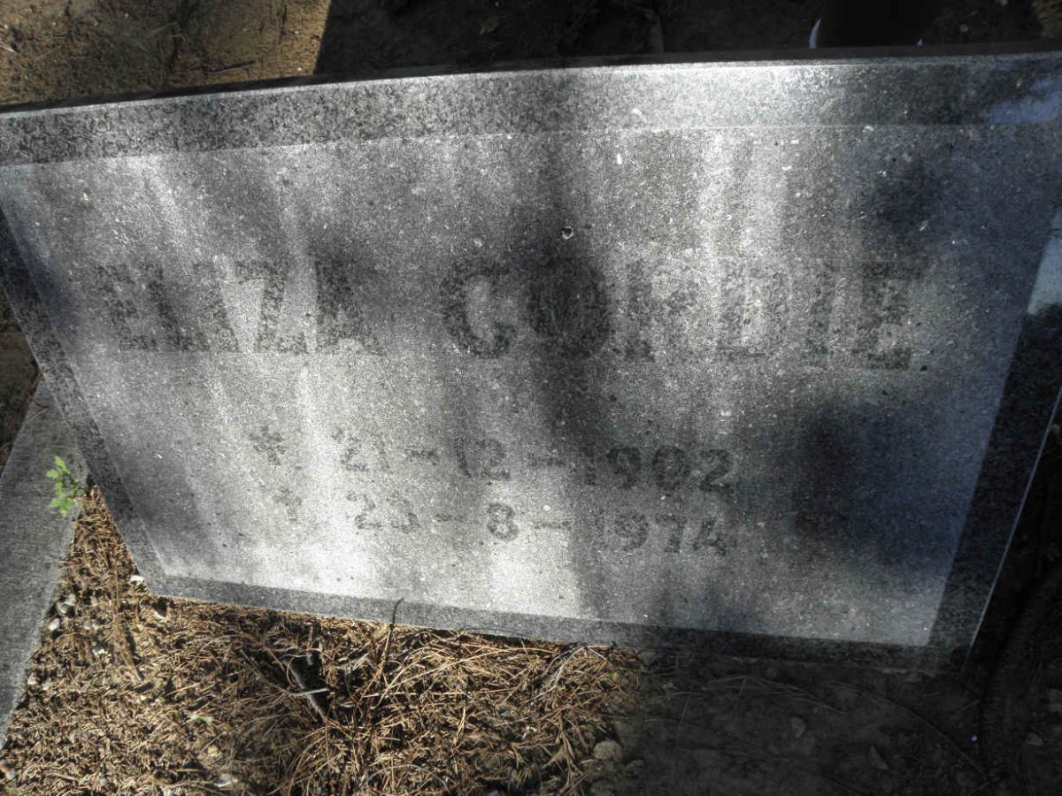 CORDIE Eliza 1902-1974