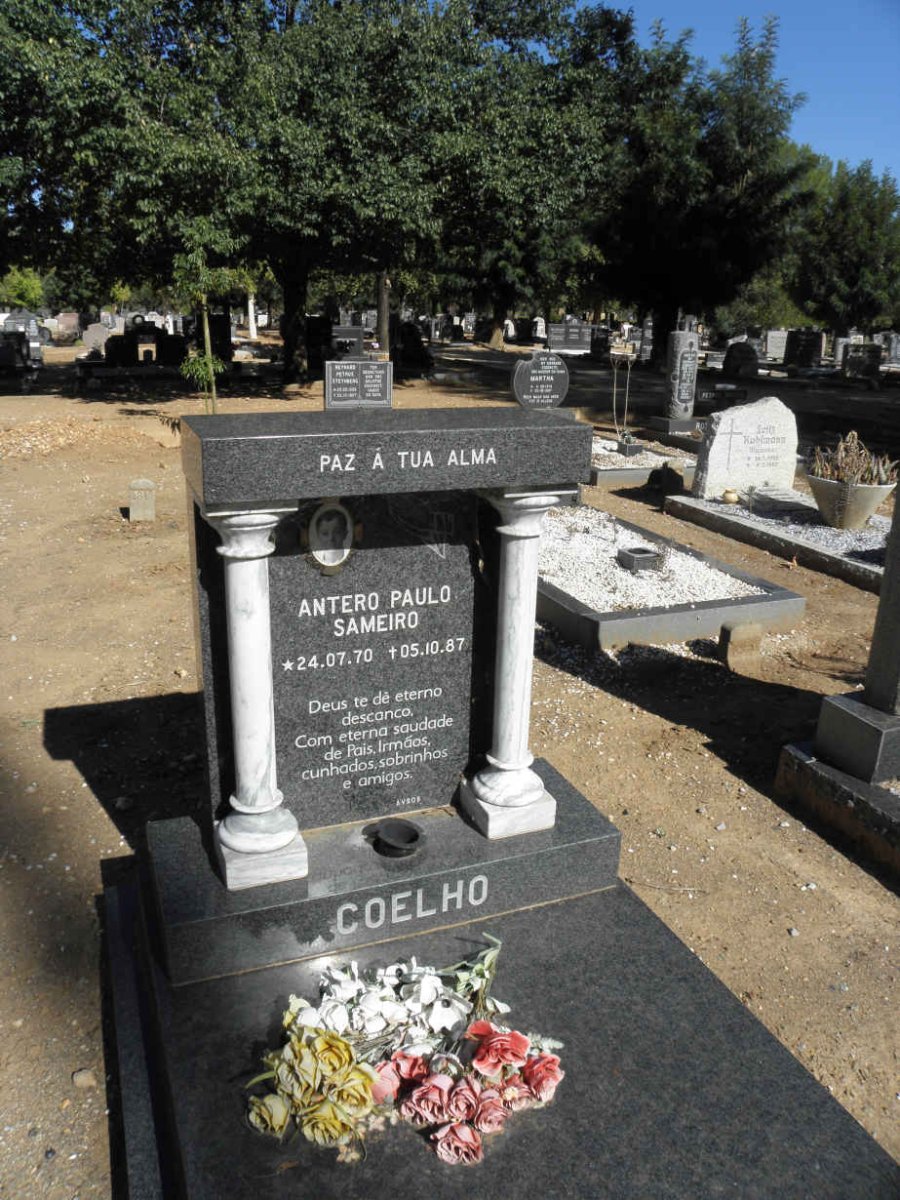 COELHO Antero Paulo Sameiro 1970-1987