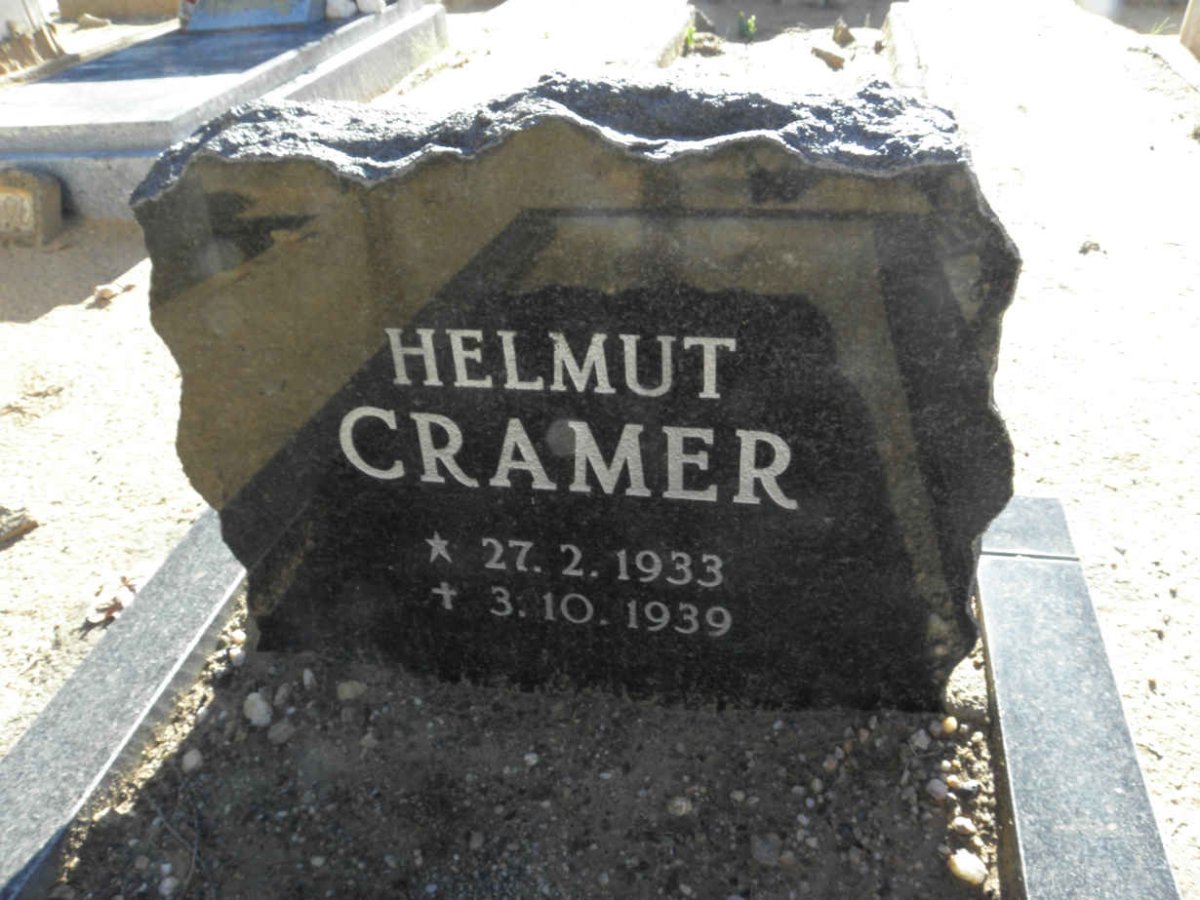 CRAMER Helmut 1933-1939