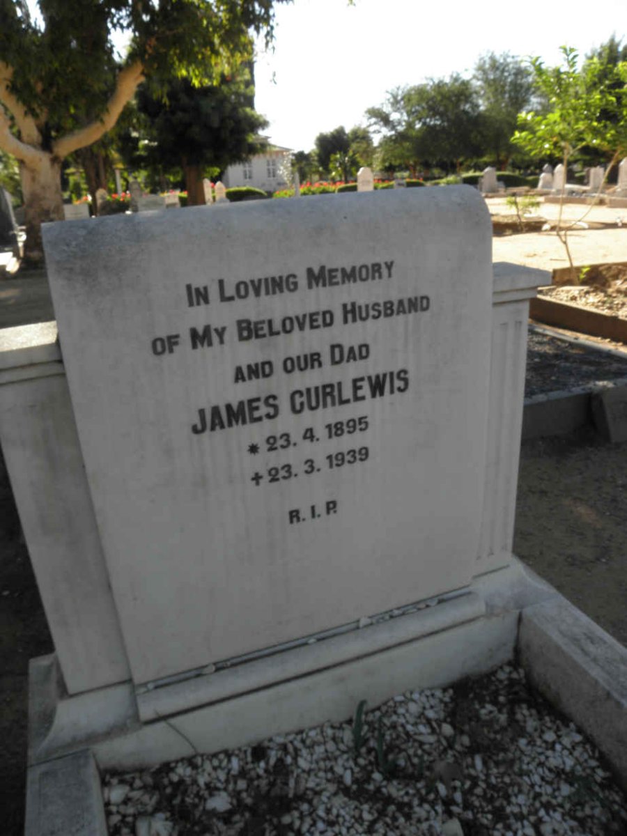 CURLEWIS James 1895-1939