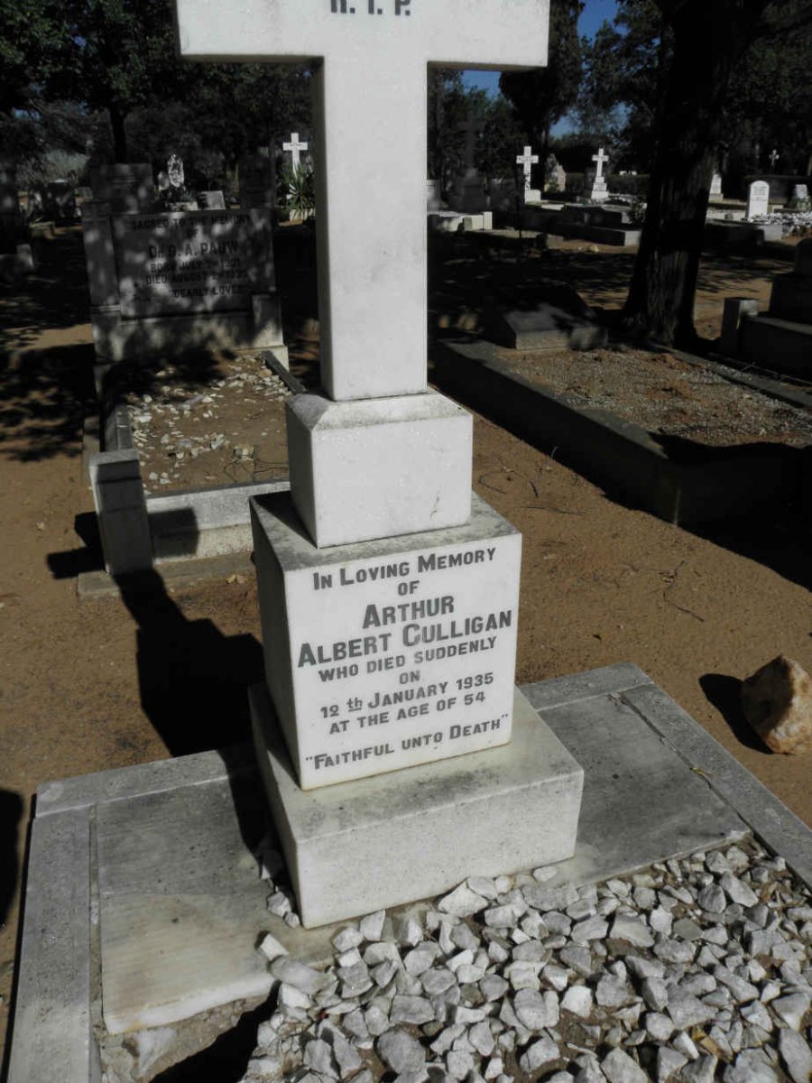 CULLIGAN Arthur Albert -1935