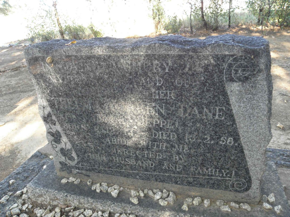 DANE Thelma Doreen nee JEPPE 1912-1958