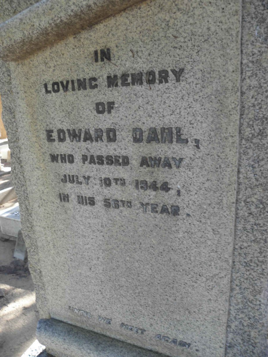 DAHL Edward -1944
