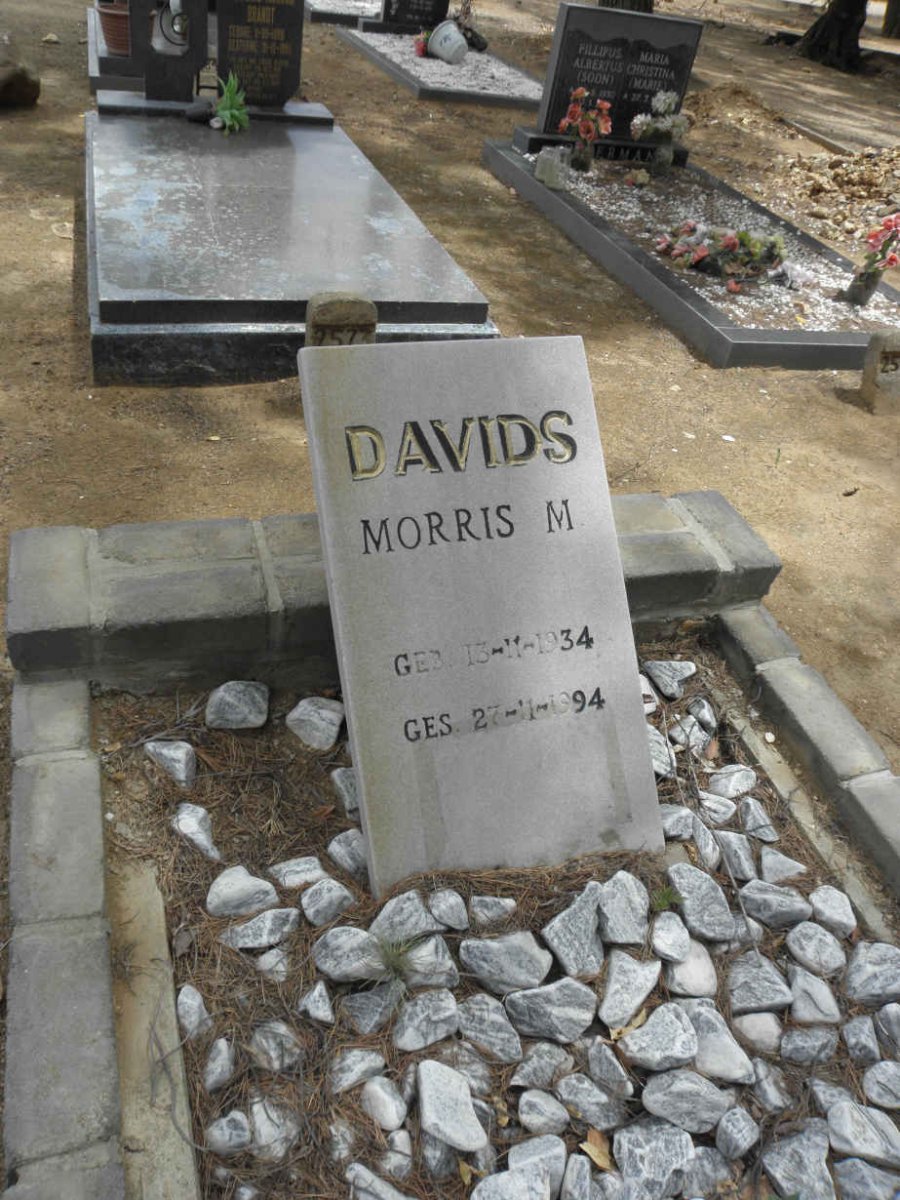 DAVIDS Morris M. 1934-1994