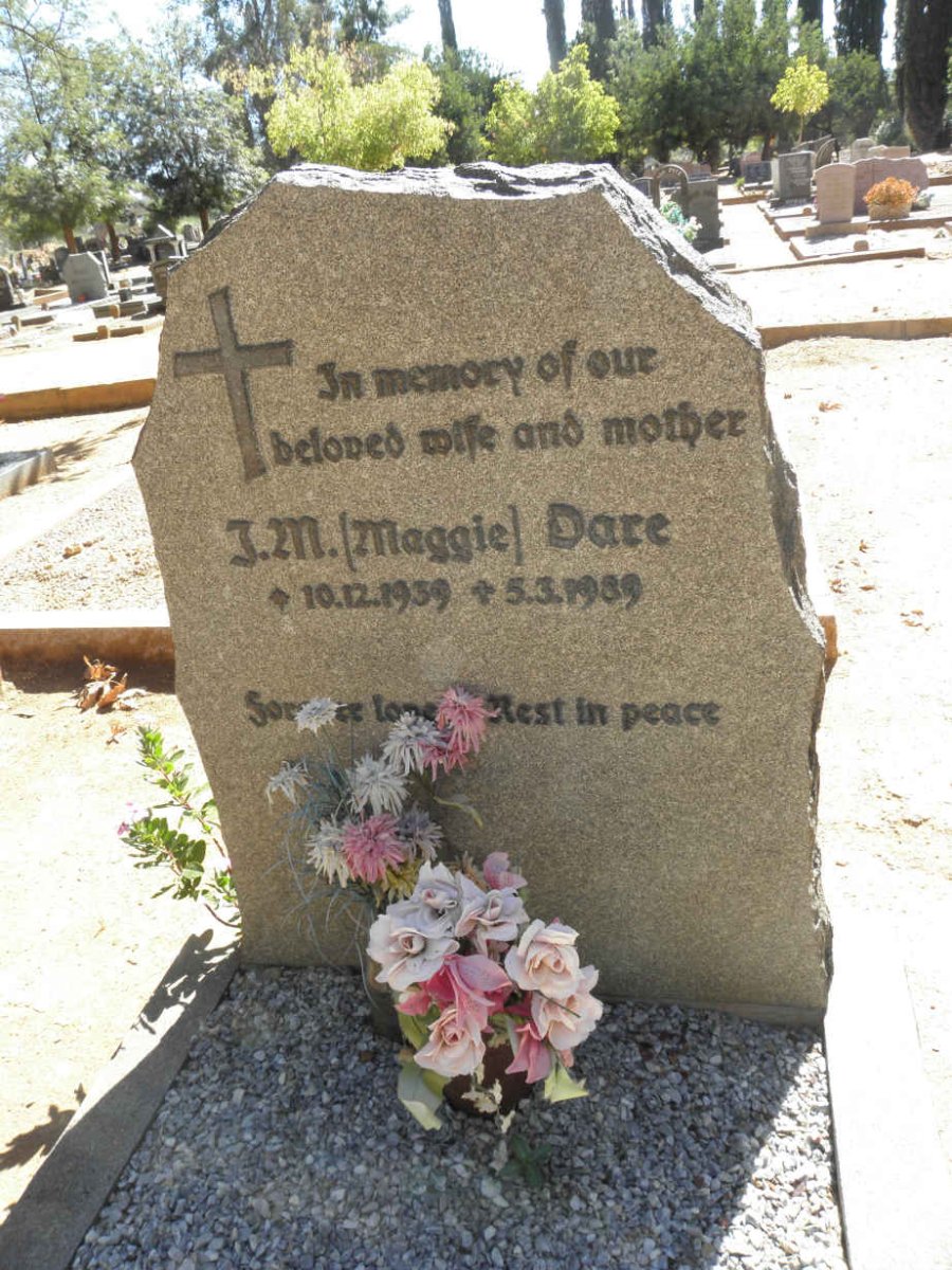 DARE J.M. 1939-1989