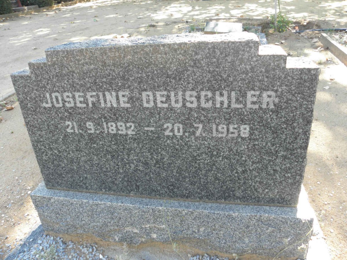 DEUSCHLER Josefine 1892-1958