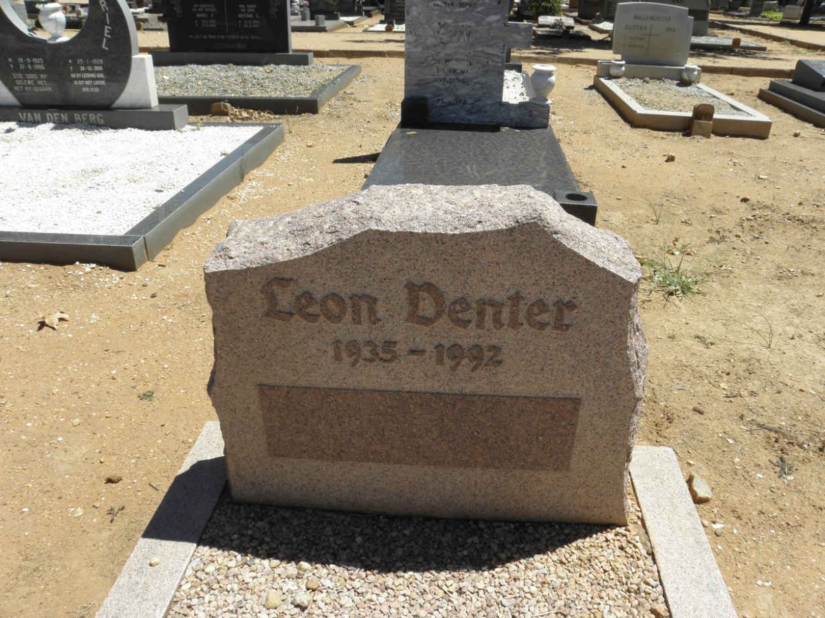 DENTER Leon 1935-1992