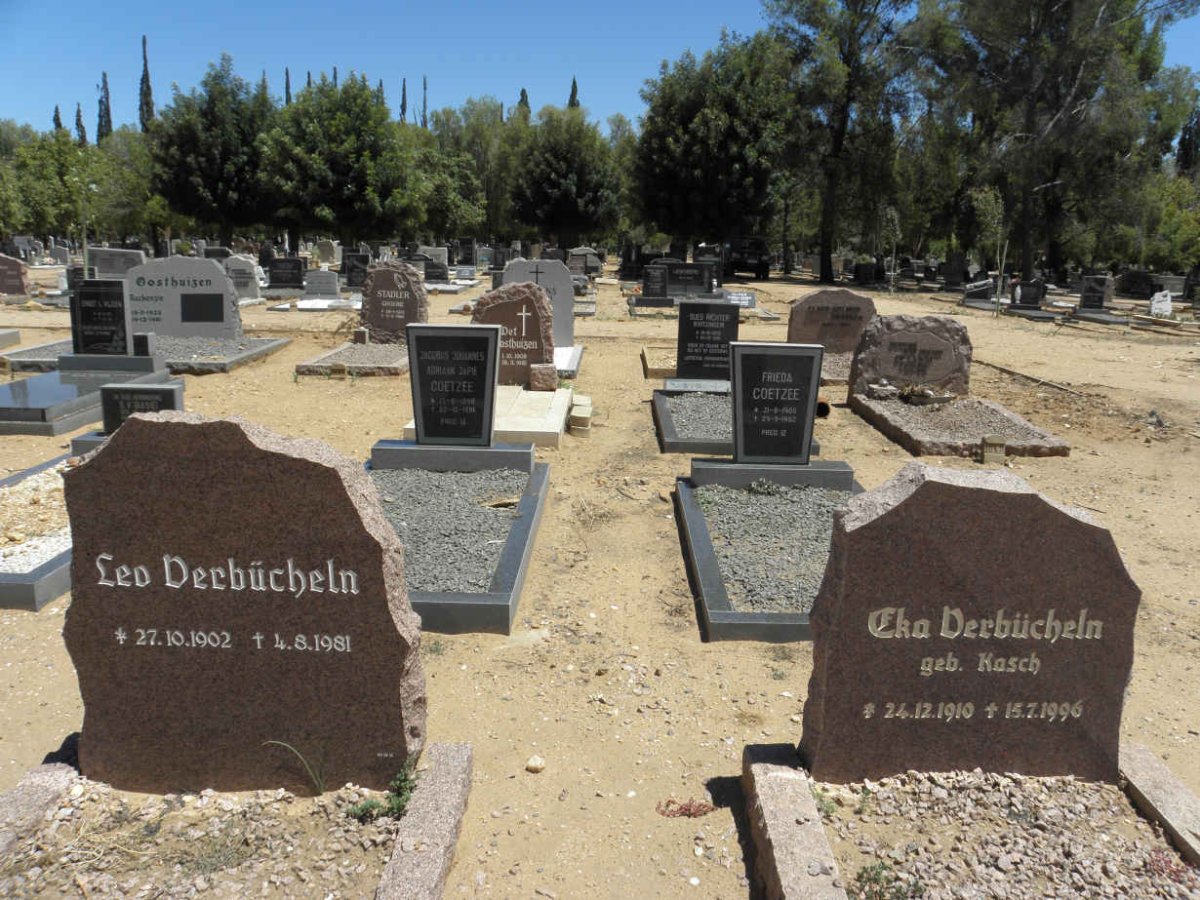 DERBÜCHELN Leo 1902-1981 &amp; Eka KASCH 1910-1996
