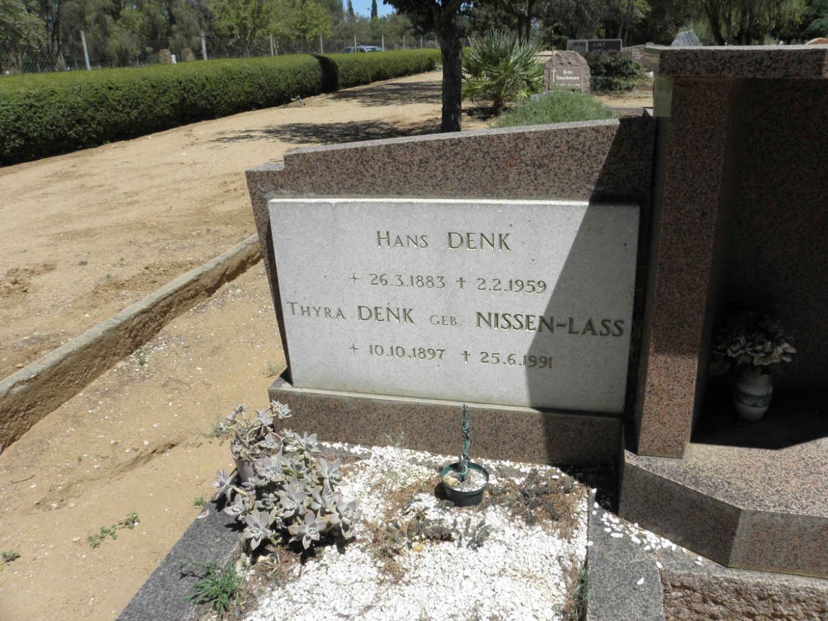 DENK Hans 1883-1959 &amp; Thyra NISSEN-LASS 1897-1991