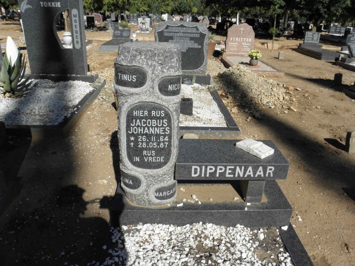 DIPPENAAR Jacobus Johannes 1964-1987