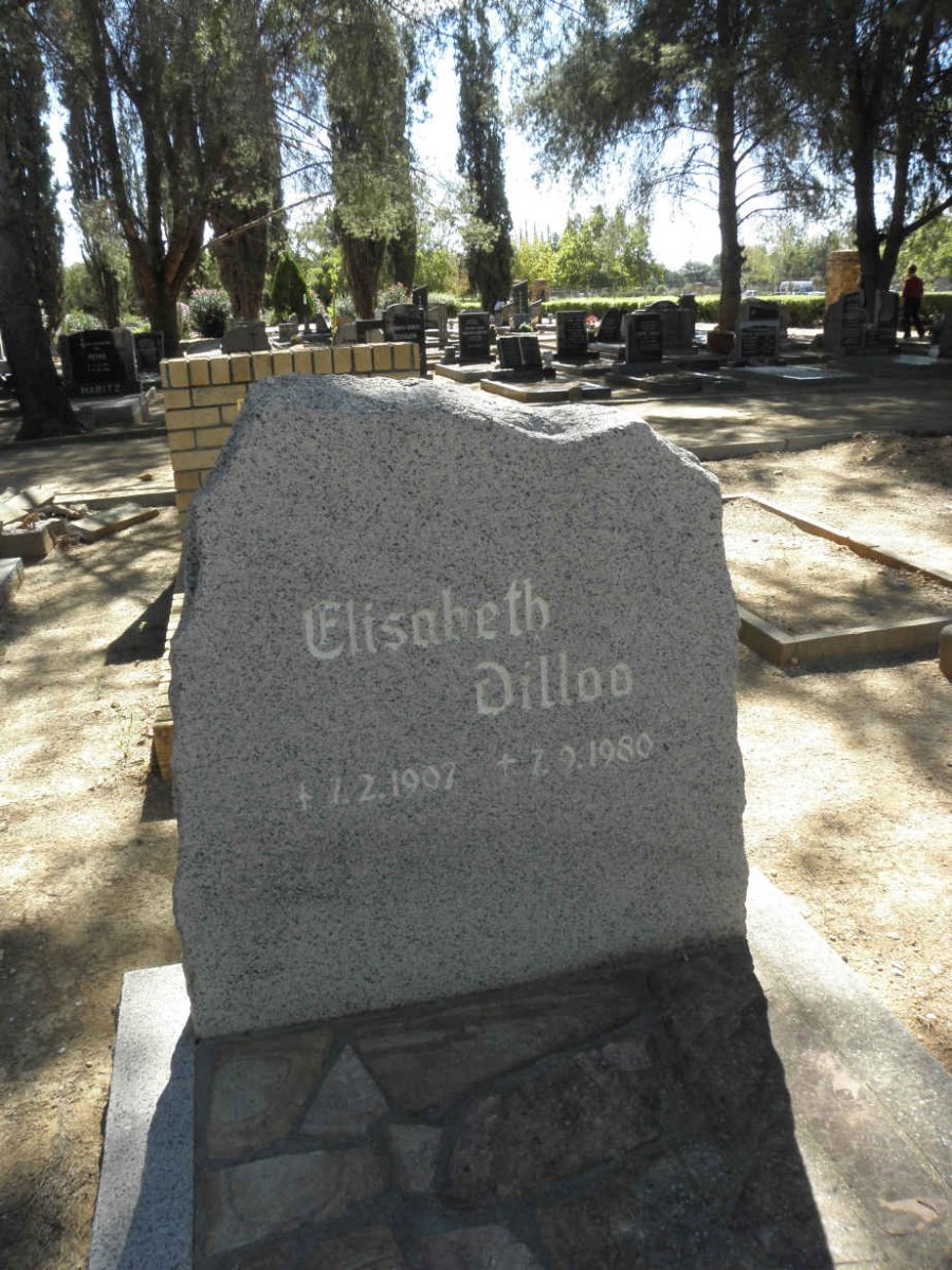 DILLOO Elisabeth 1907-1980