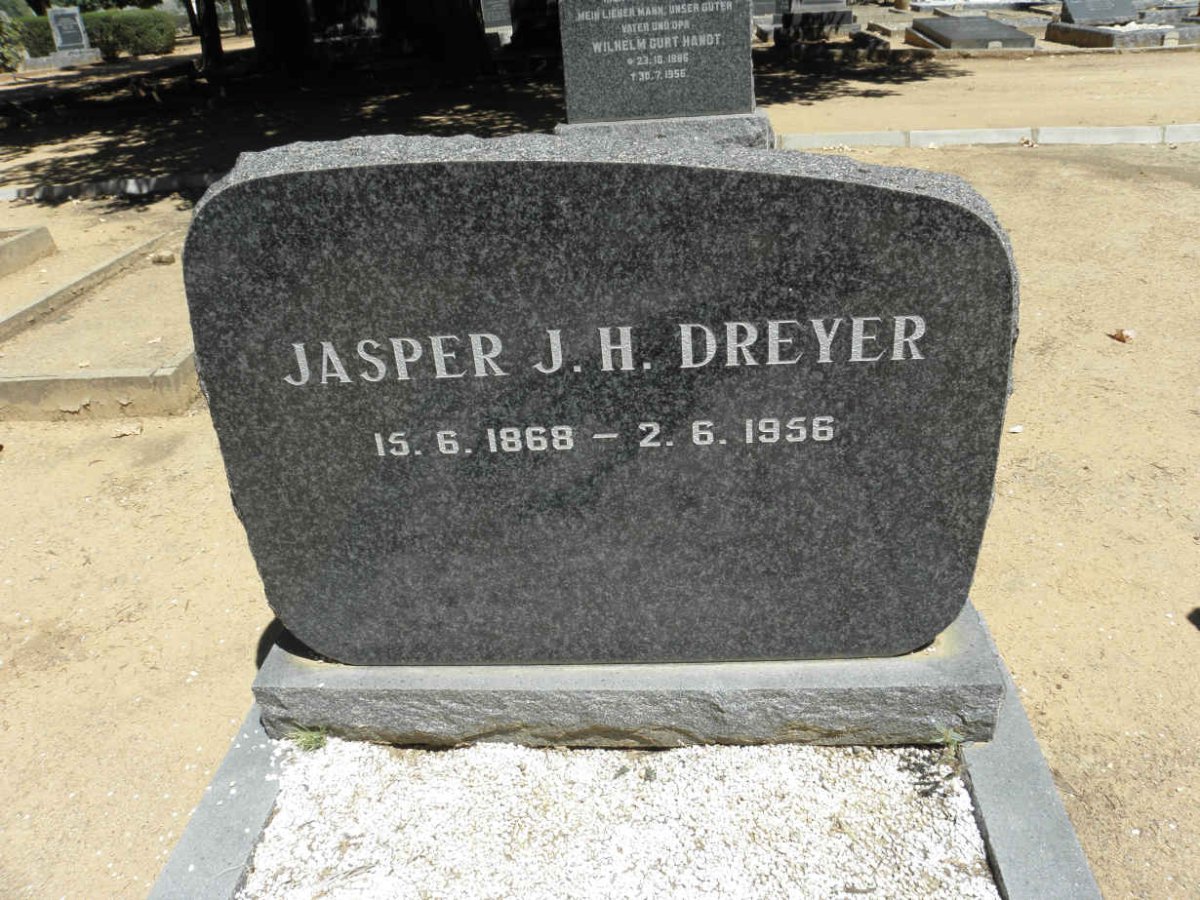 DREYER Jasper J.H. 1868-1956