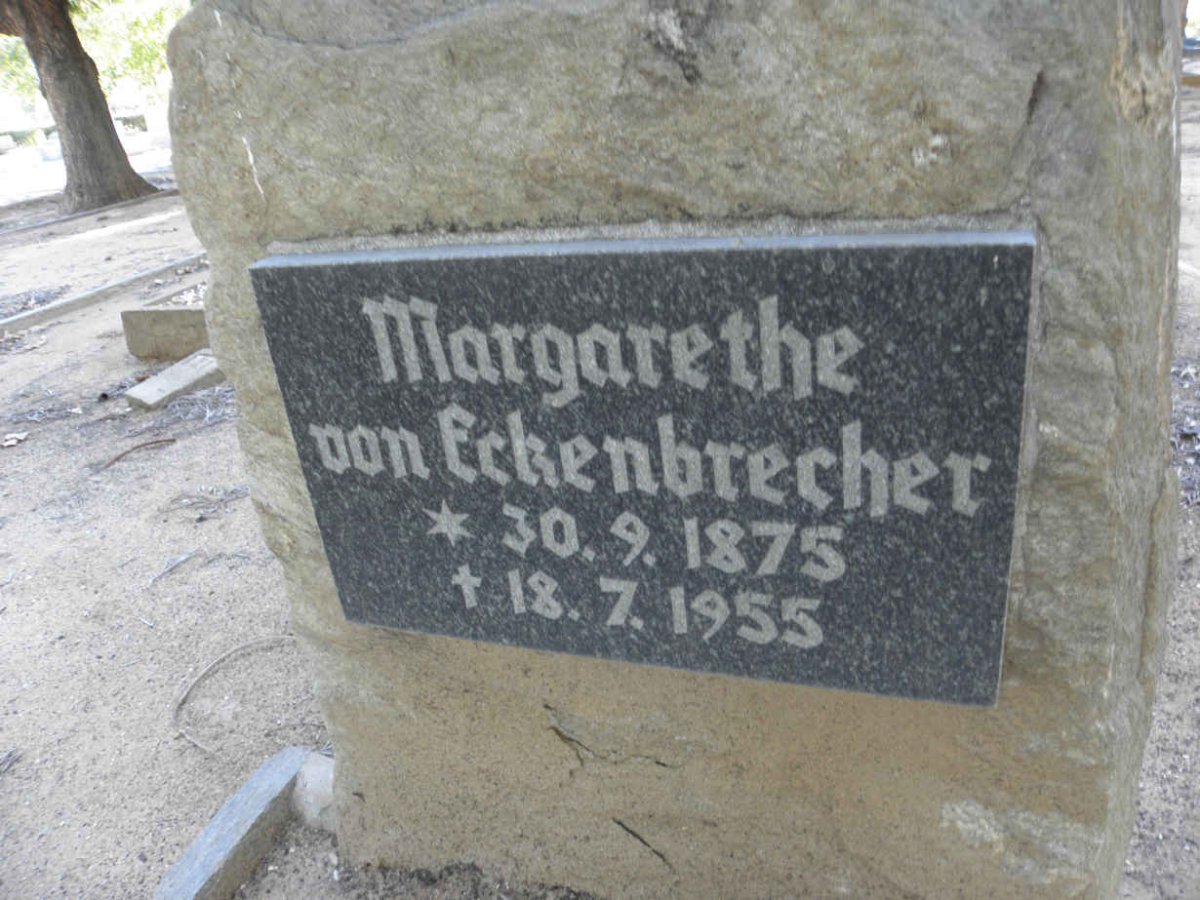 ECKENBRECHER Margarethe, von 1875-1955