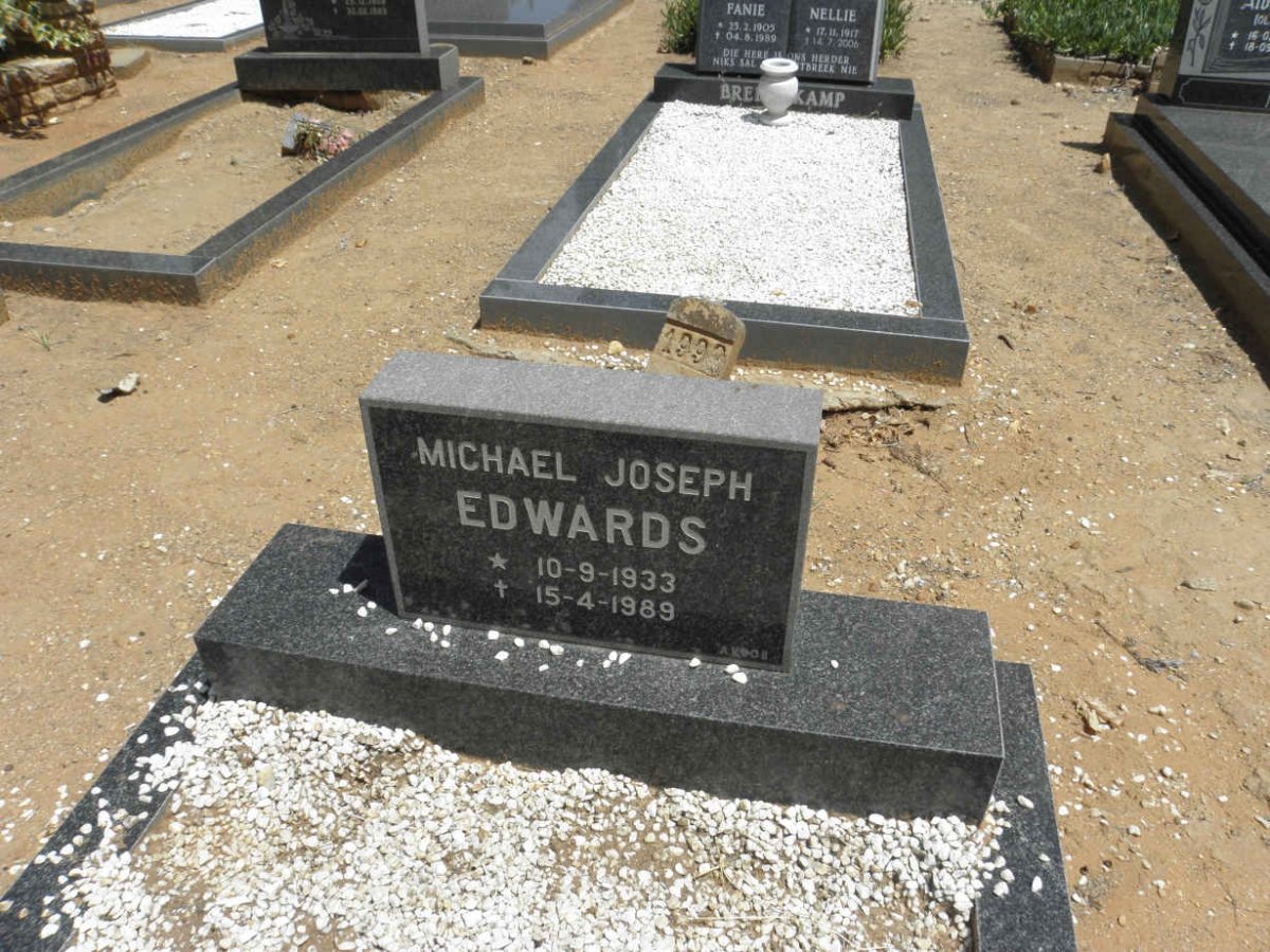 EDWARDS Michael Joseph 1933-1989