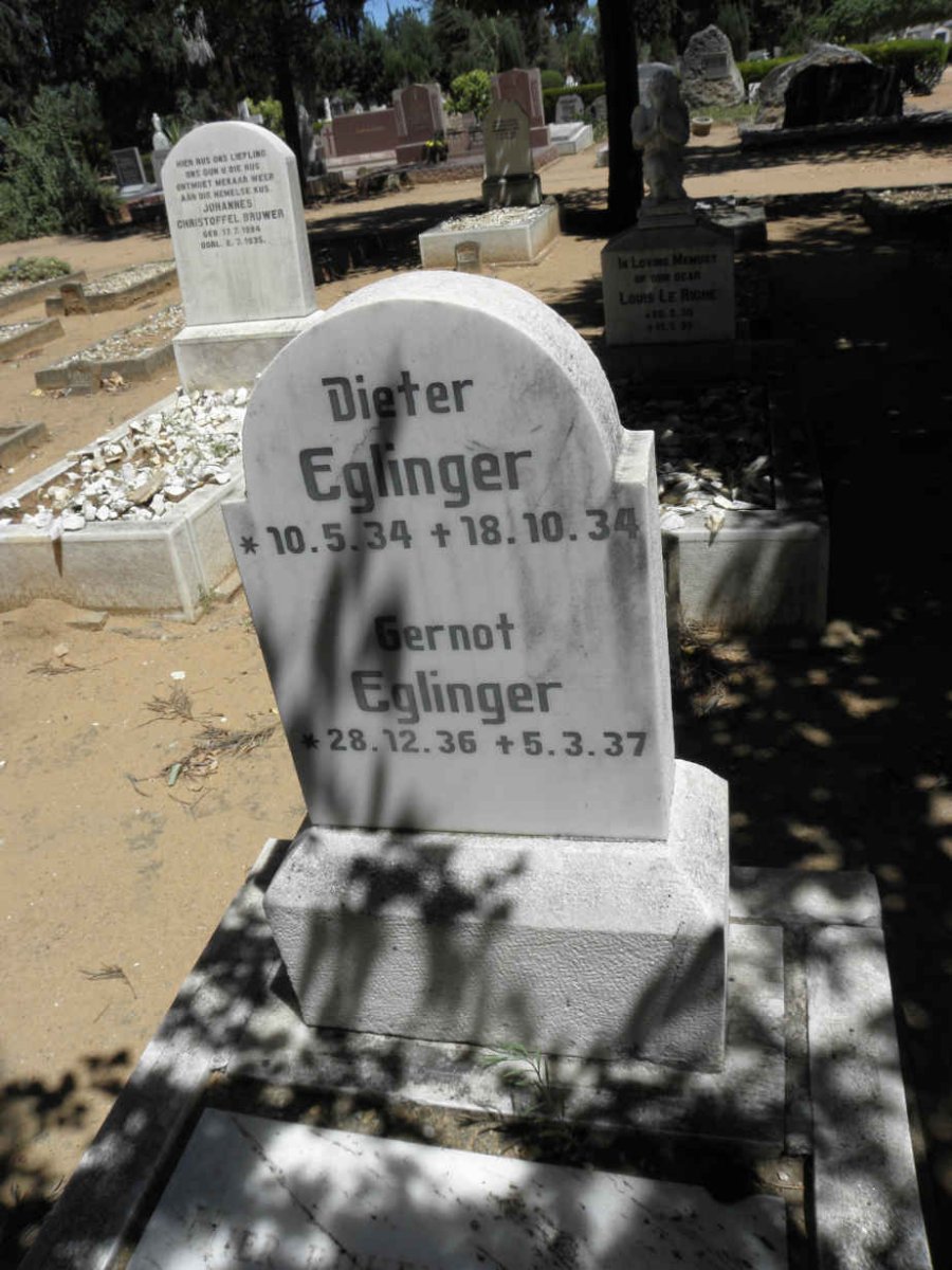 EGLINGER Dieter 1934-1934 :: EGLINGER Gernot 1936-1937