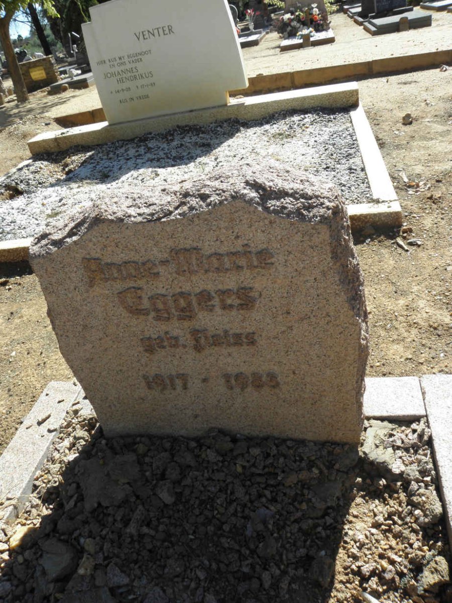 EGGERS Anne-Marie nee FLEISS 1917-1986
