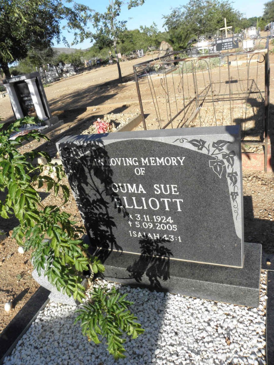 ELLIOTT Sue 1924-2005