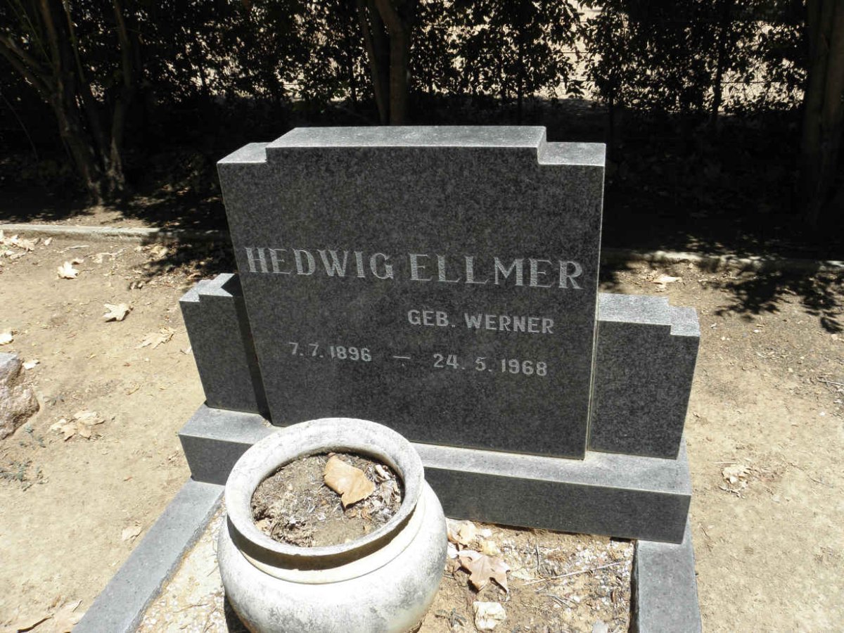 ELLMER Hedwig nee WERNER 1896-1968
