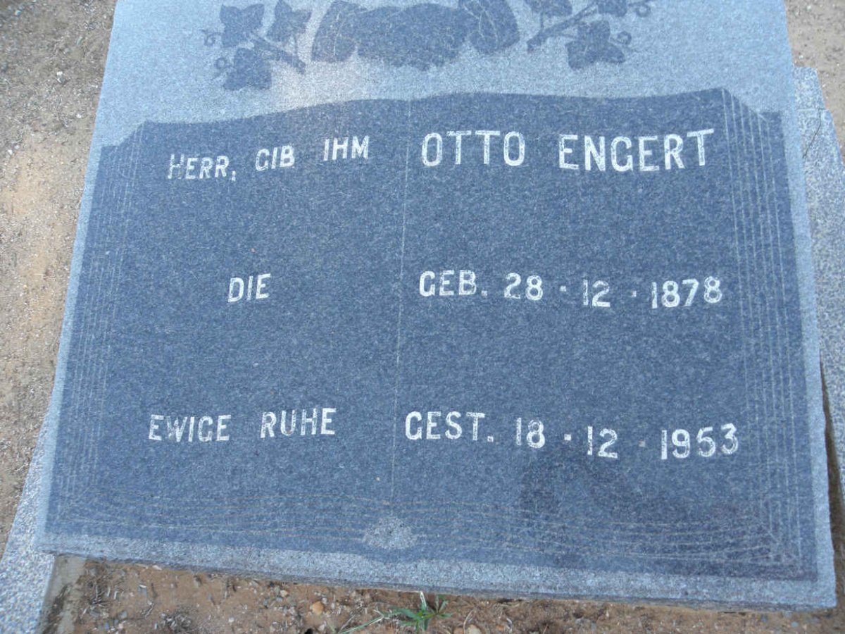 ENGERT Otto 1878-1953