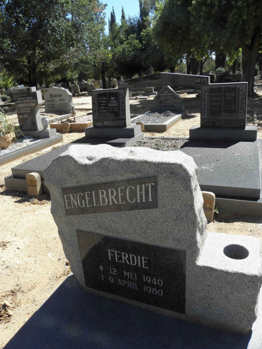 ENGELBRECHT Ferdie 1940-1980