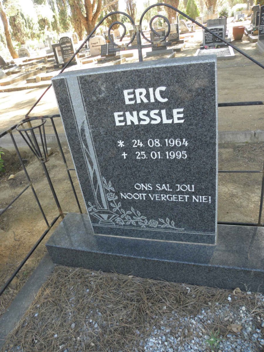 ENSSLE Eric 1964-1995