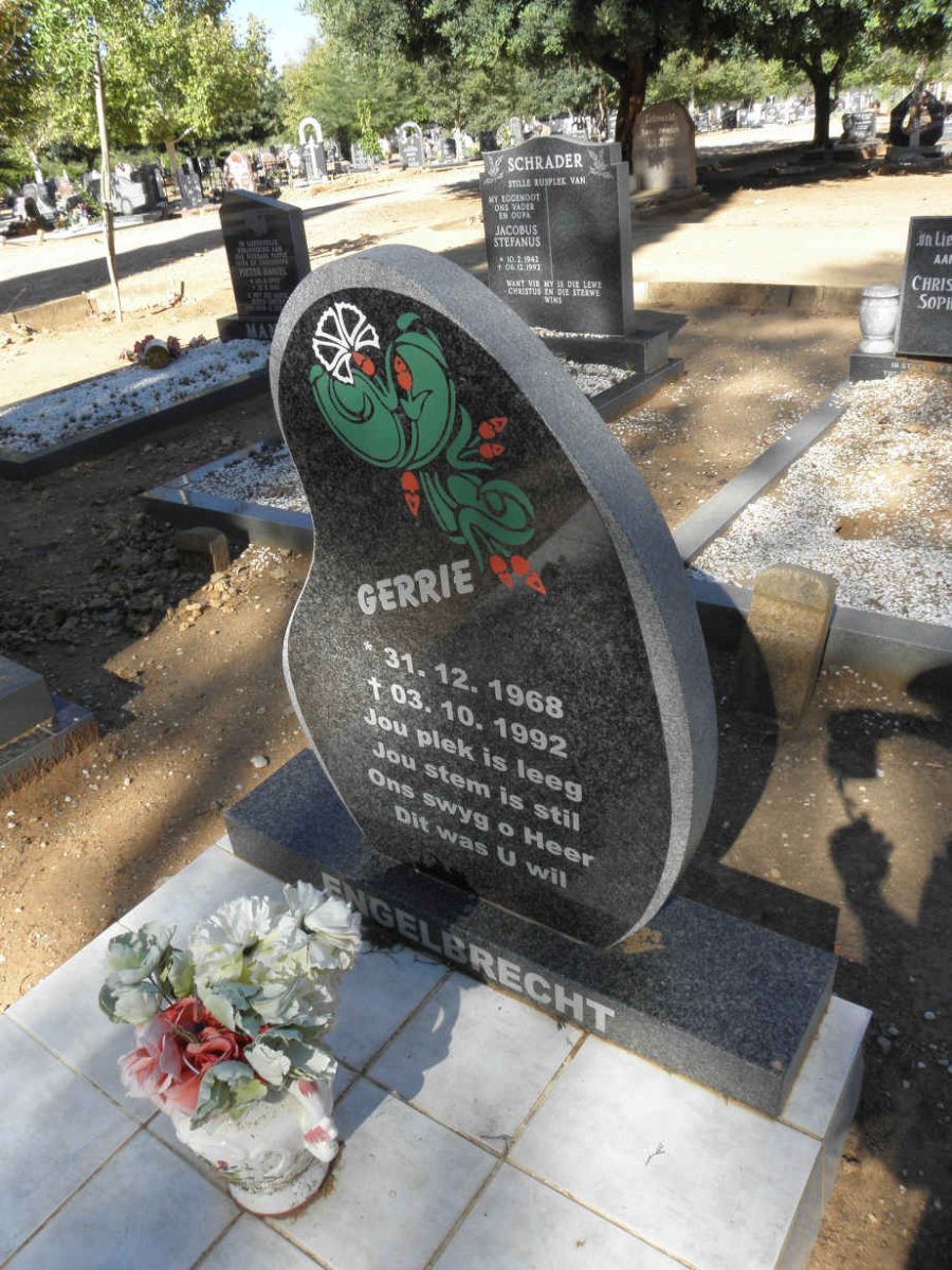 ENGELBRECHT Gerrie 1968-1992