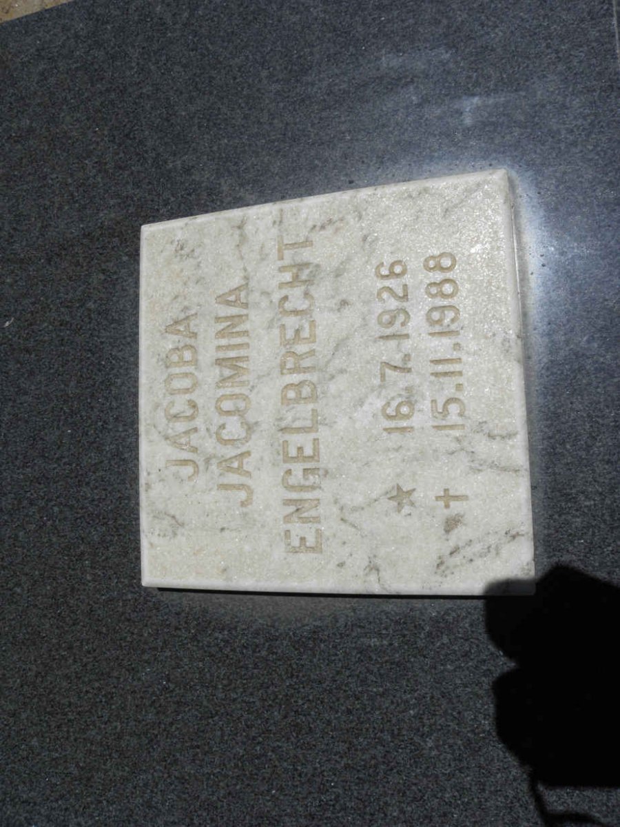 ENGELBRECHT Jacoba Jacomina 1926-1988