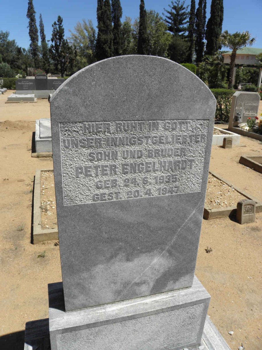 ENGELHARDT Peter 1935-1947