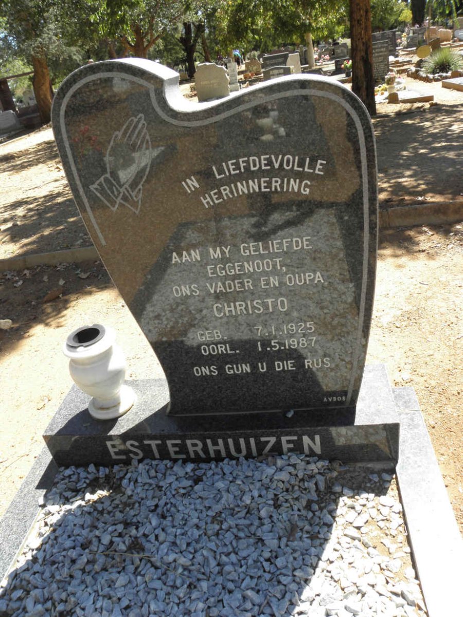 ESTERHUIZEN Christo 1925-1987
