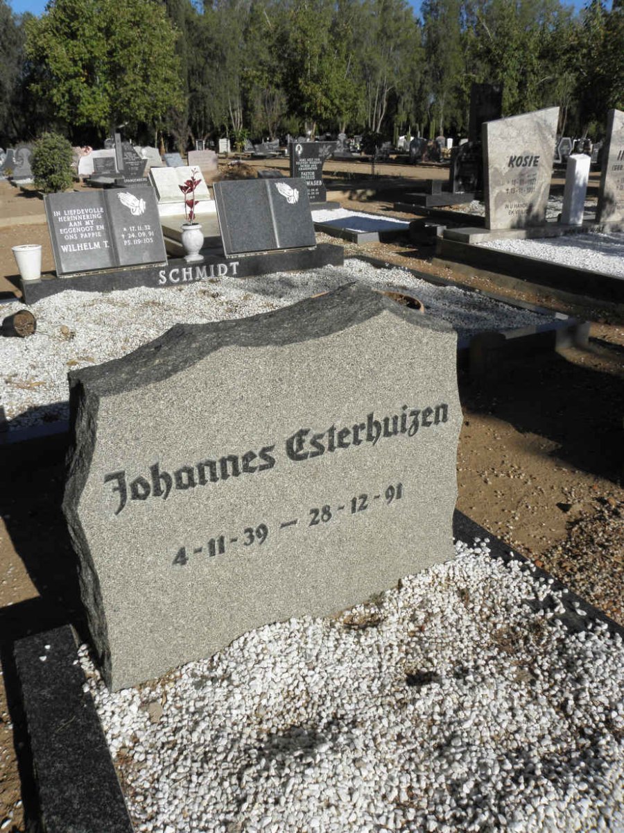 ESTERHUIZEN Johannes 1939-1991
