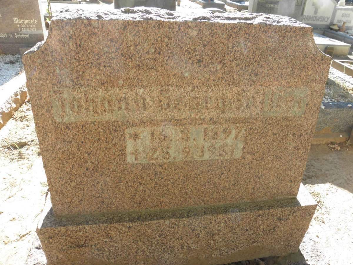 FALLERT Johann Se? 1897-1951