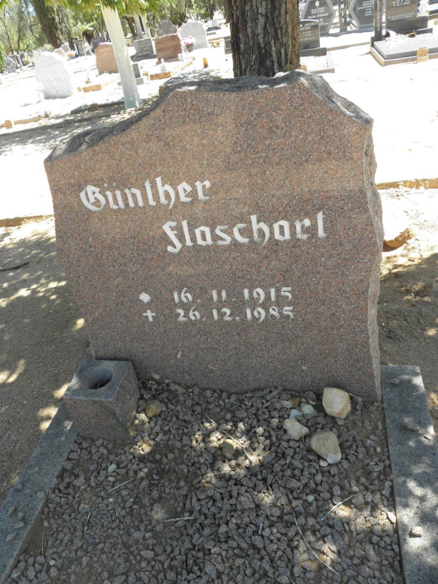 FLASCHART Günther 1915-1985