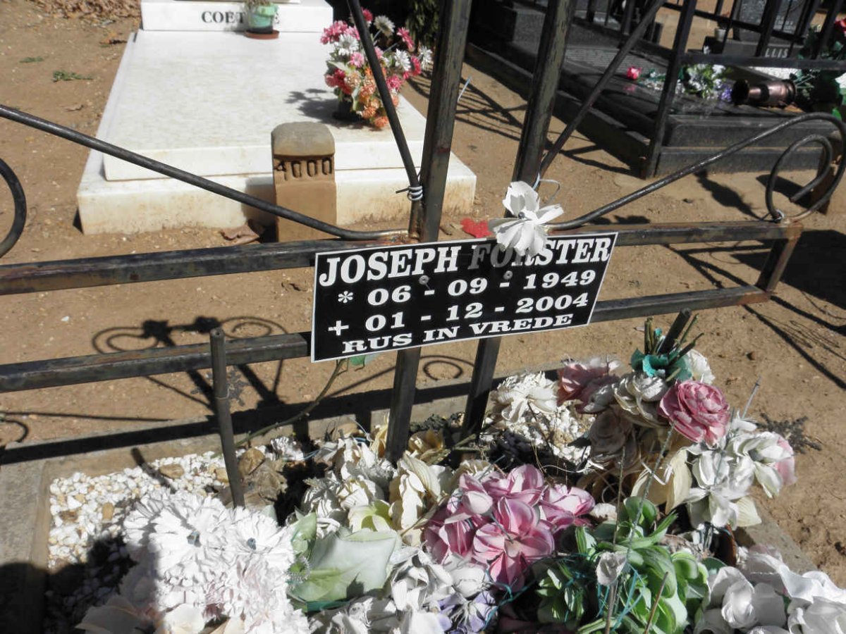 FORSTER Joseph 1949-2004