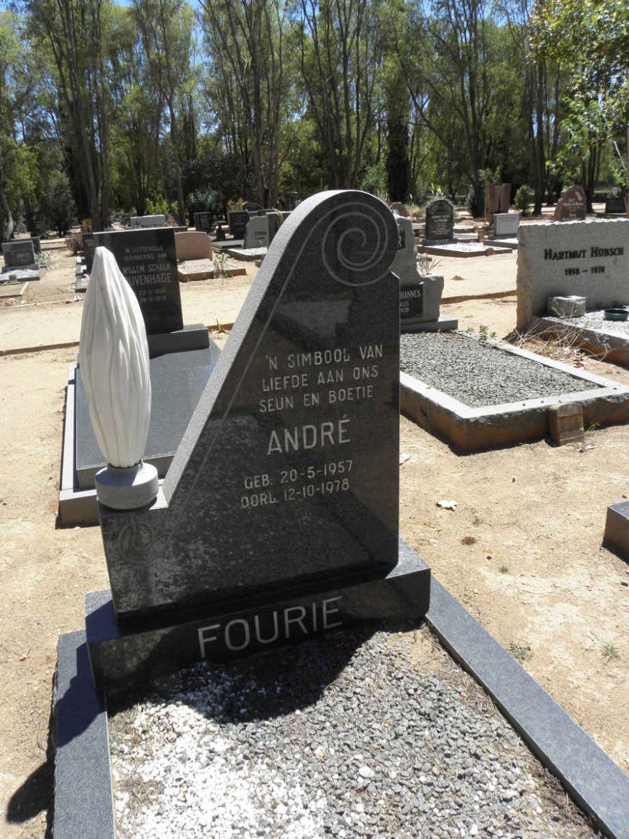 FOURIE André 1957-1978