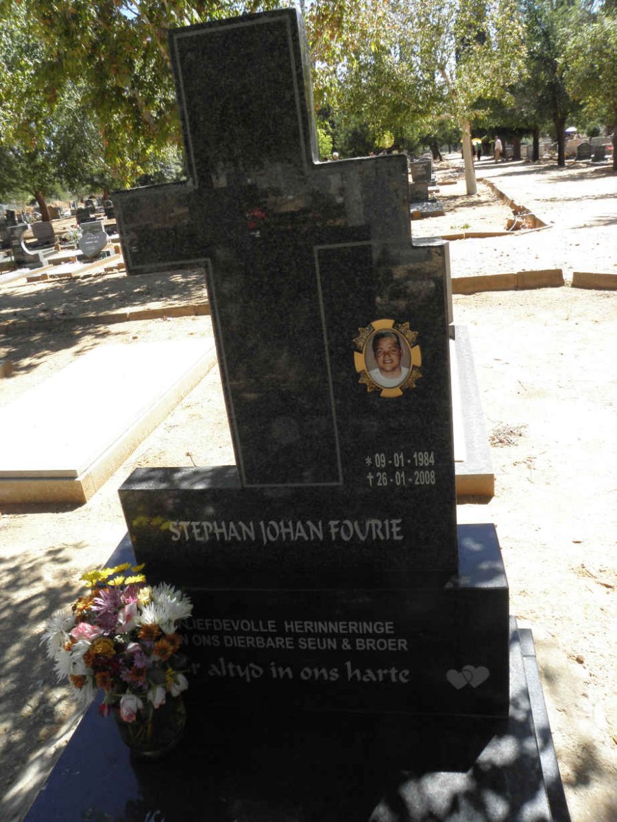 FOURIE Stephan Johan 1984-2008