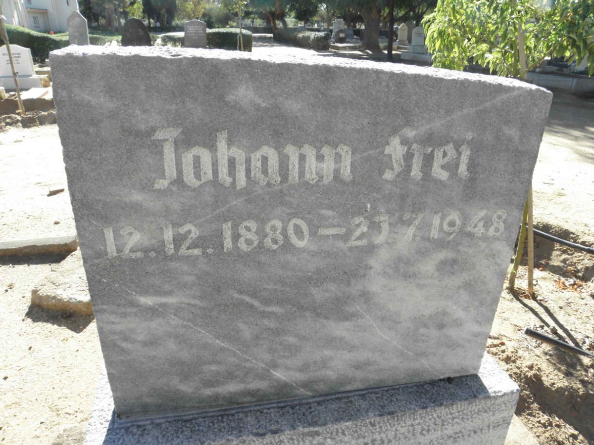 FREI Johann 1880-1948