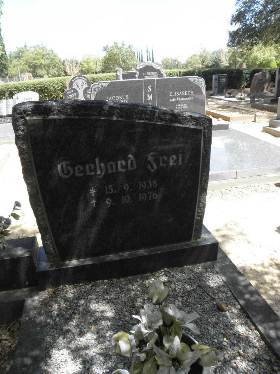 FREI Gerhard 1938-1976